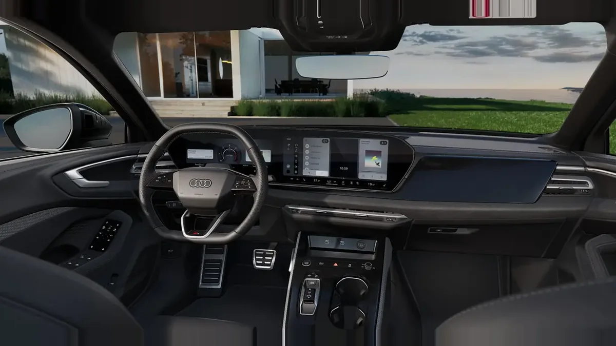 Audi A5 TDI 150kW (204CV) Black Line de renting en Valencia — Delantera