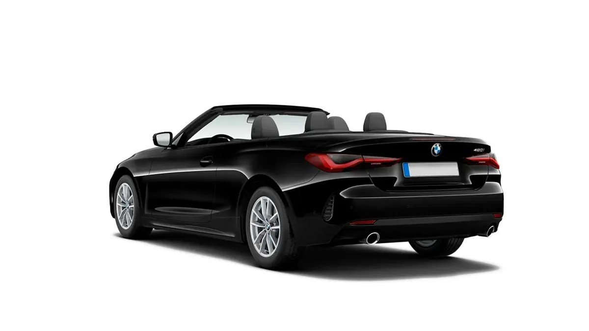 BMW Serie 4 420i Cabrio de renting en Valencia — Lateral