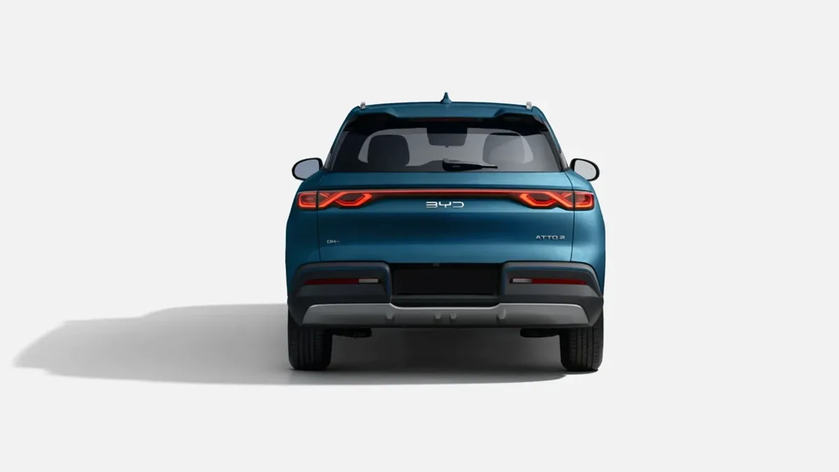 BYD ATTO 2 DM-i Boost de renting en Valencia — Delantera