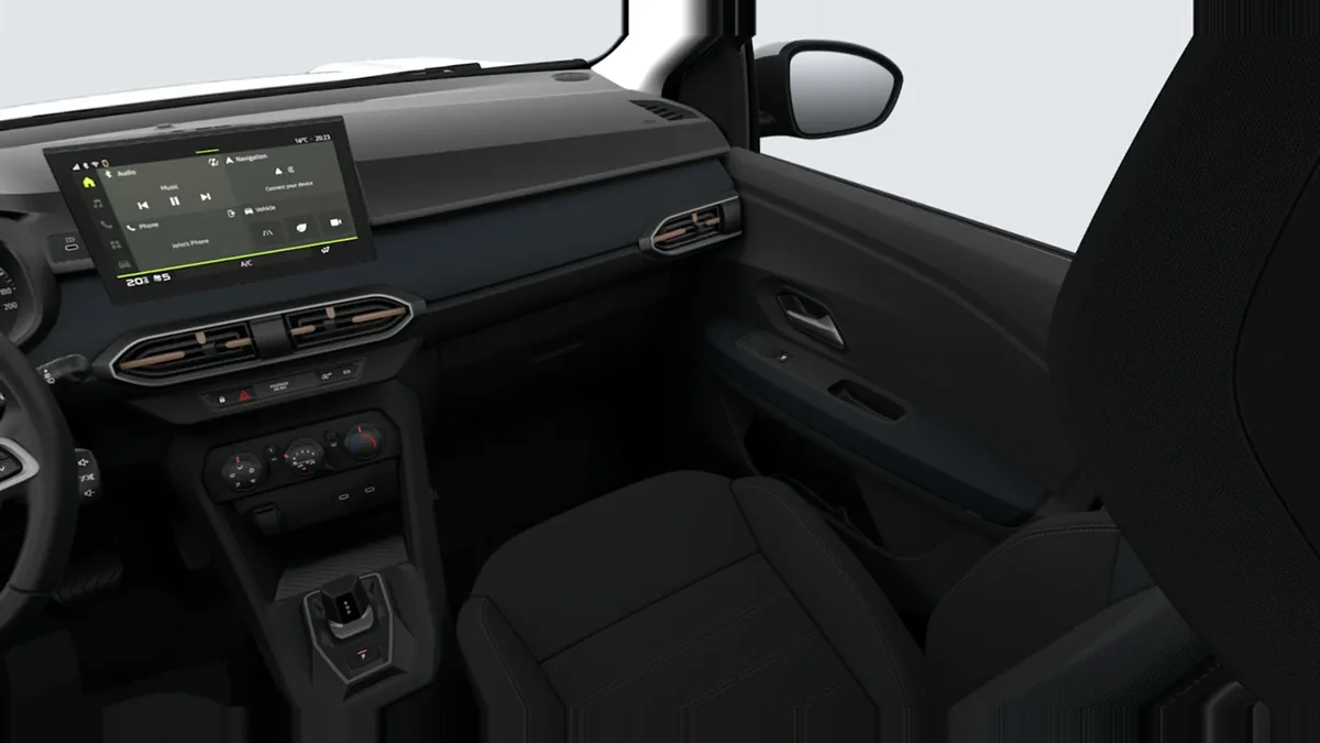 Dacia Sandero Stepway Expression ECO-G 120 AT de renting en Valencia — Interior