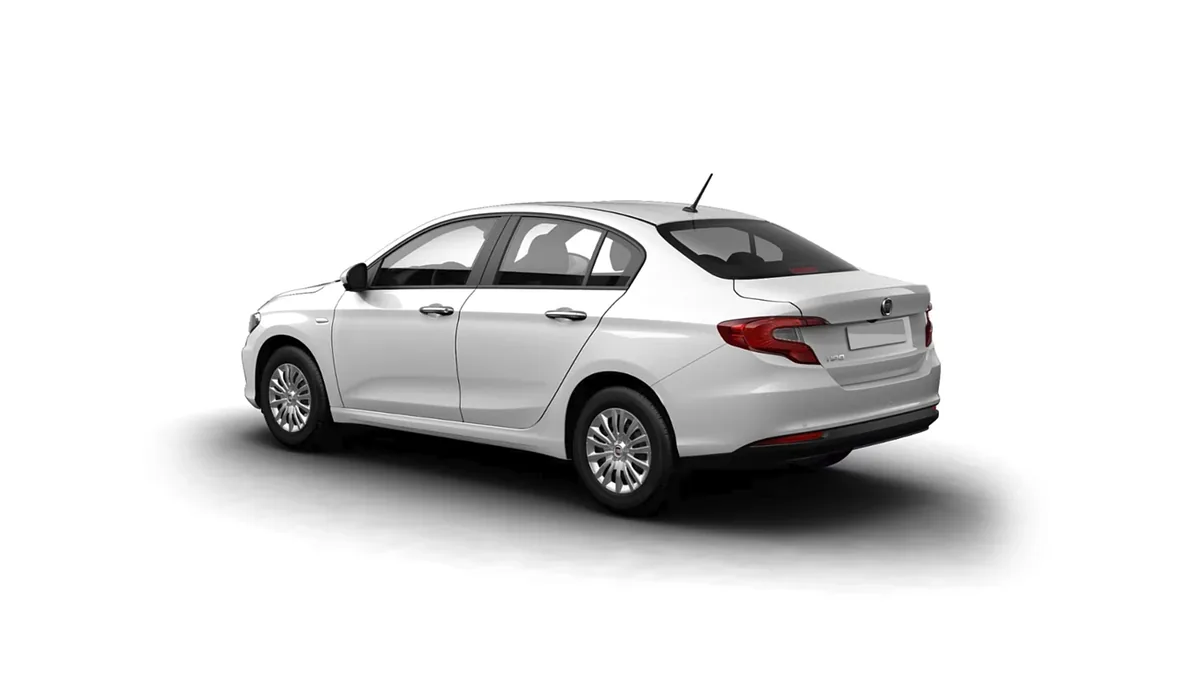 Fiat Tipo Sedán 1.6 Diésel 96kW (130CV) de renting en Valencia — Trasera