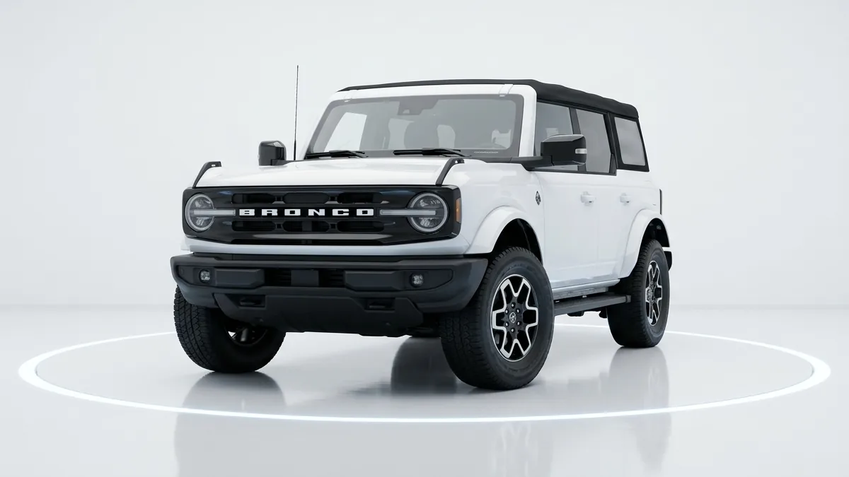 Ford Bronco Outer Banks 2.7 EcoBoost V6 335CV de renting en Valencia