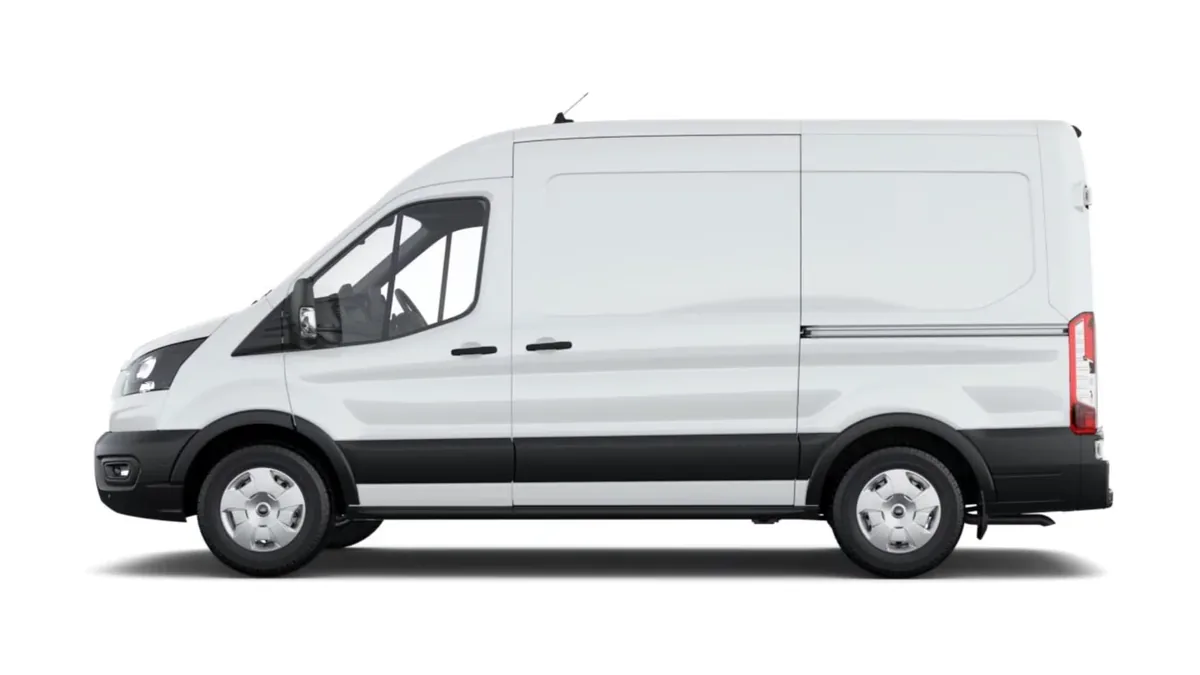 Ford TRANSIT 350 L2 Trend N1 EcoBlue 96kW FWD de renting en Valencia — Lateral
