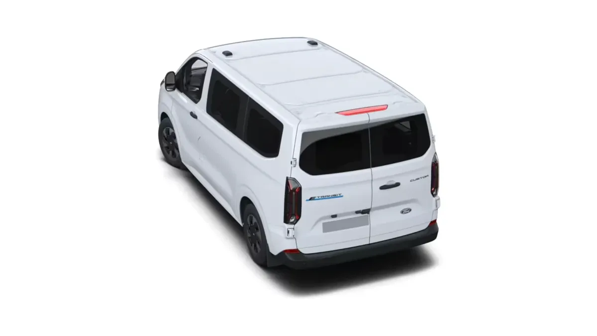 Ford TRANSIT CUSTOM  Kombi BEV 83kWh 100kW 340 L1 Trend de renting en Valencia — Trasera