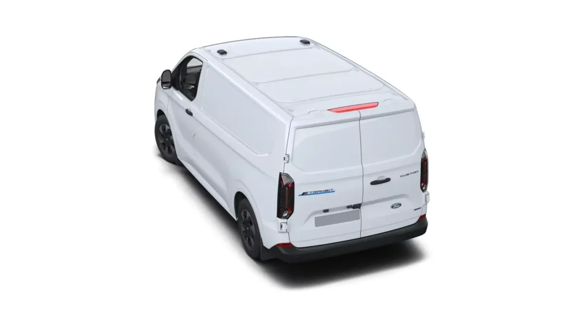 Ford TRANSIT CUSTOM Van BEV 83kWh 100kW 320 L1 Trend de renting en Valencia — Trasera