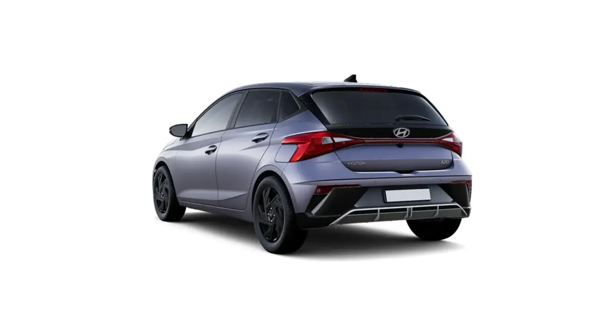 Hyundai i20 1.0T Black Line 90cv MY26 de renting en Valencia — vista 8
