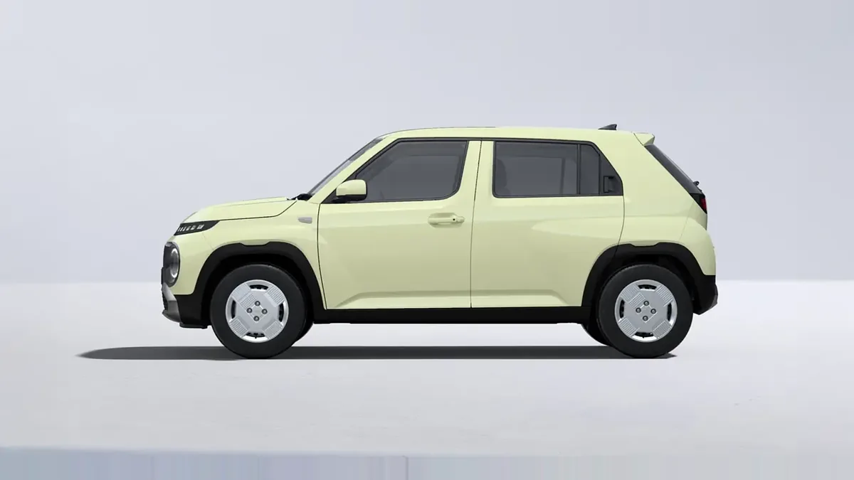 Hyundai Inster 97cv 42kWh Klass de renting en Valencia — Lateral