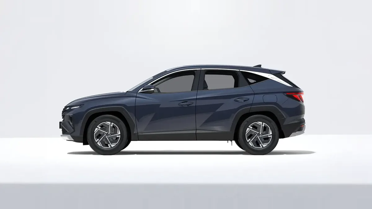 Hyundai Tucson FL 1.6T 239CV HEV AT Klass de renting en Valencia — Lateral
