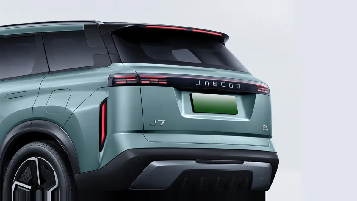 Jaecoo 7 PHEV Business 1.5 TGDI 205kW (279CV) FWD de renting en Valencia — Lateral