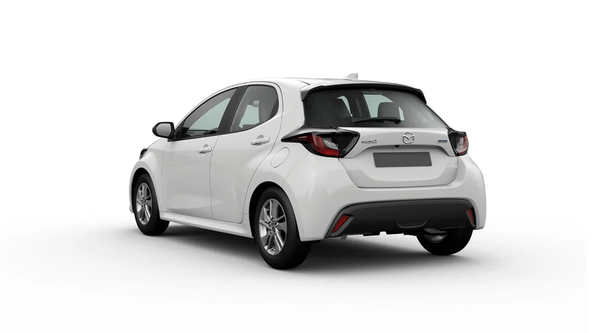 Mazda 2 Hybrid 1.5 85kW 116CV CVT Centre-Line de renting en Valencia — Trasera