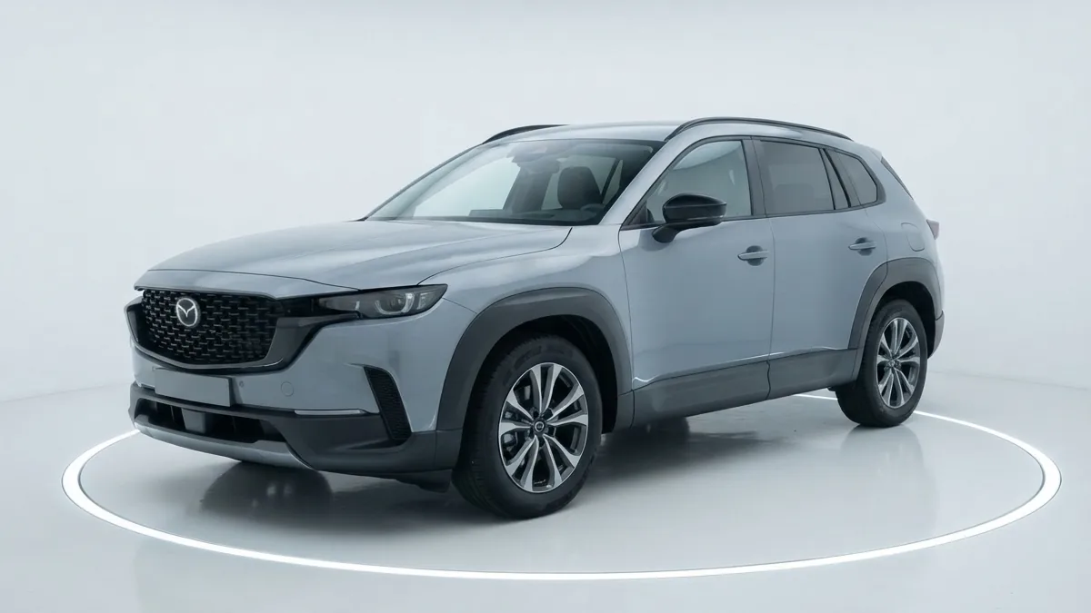 Mazda CX-5 2.5 Sky MHEV 141CV AT FWD Exclusive-Line de renting en Valencia — Lateral