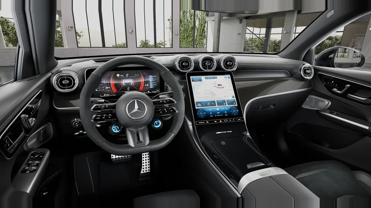 Mercedes-AMG GLC Coupé 63 S E Performance de renting en Valencia — Delantera