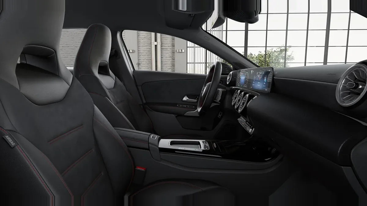 Mercedes-Benz CLASE A 250 e con tecnología híbrida EQ de renting en Valencia — Delantera