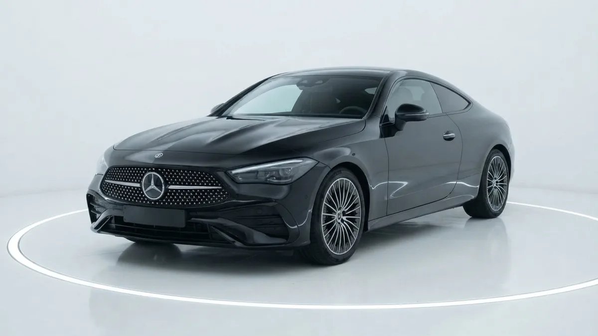 Mercedes-Benz GLC Coupé 220D 4MATIC de renting en Valencia — Trasera