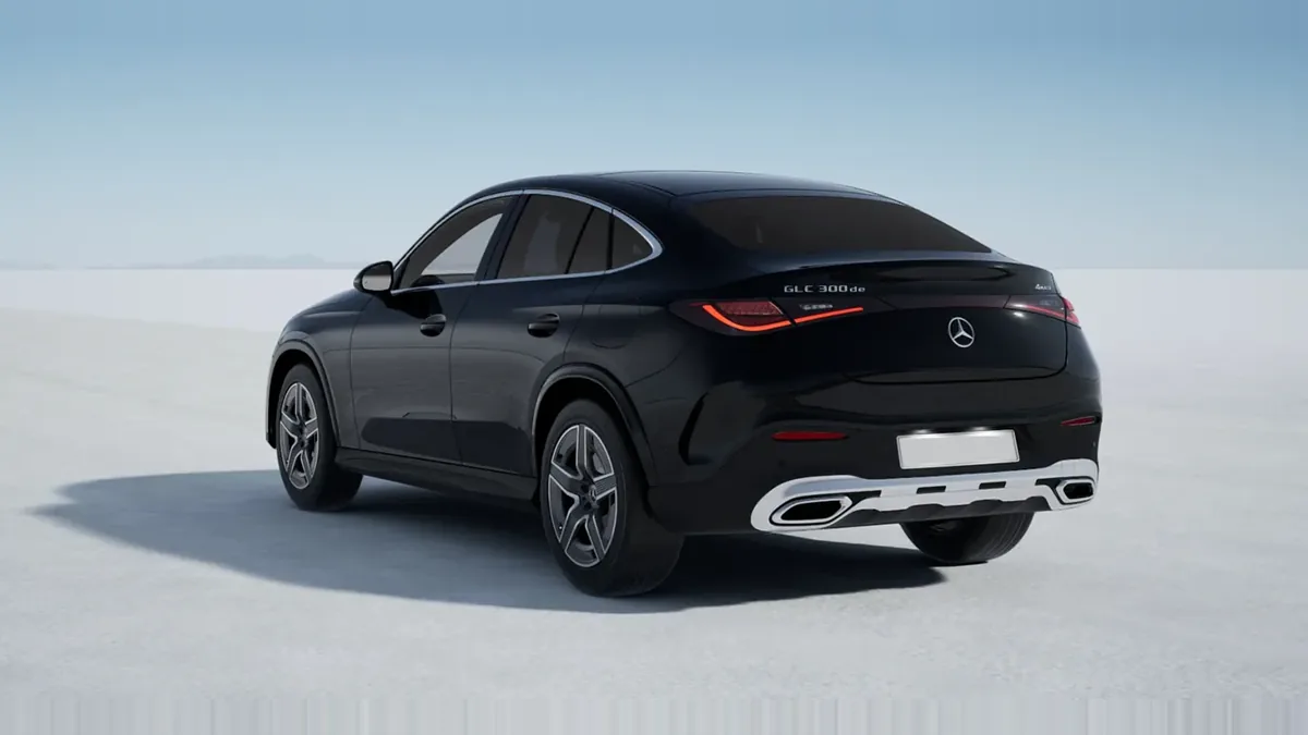 Mercedes-Benz GLC Coupé 300 de 4MATIC QS de renting en Valencia — Trasera