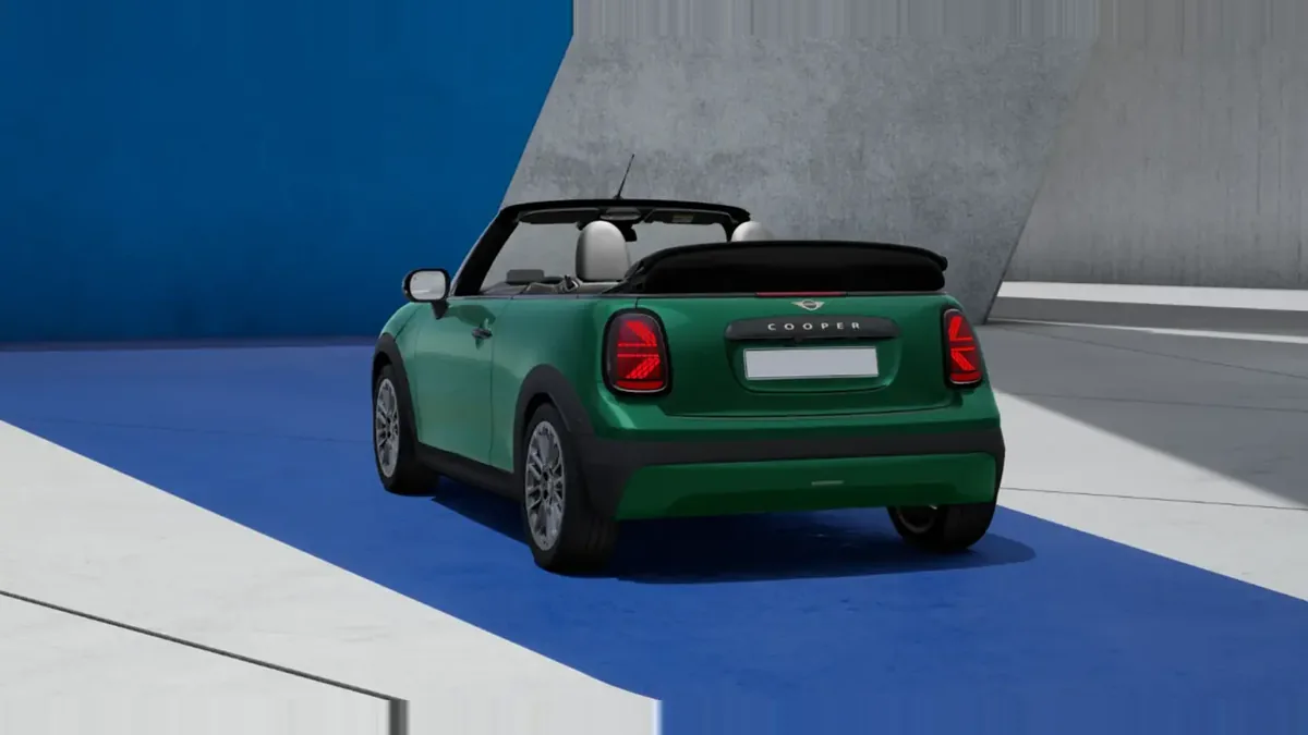 MINI Cooper C Cabrio Classic de renting en Valencia — Trasera
