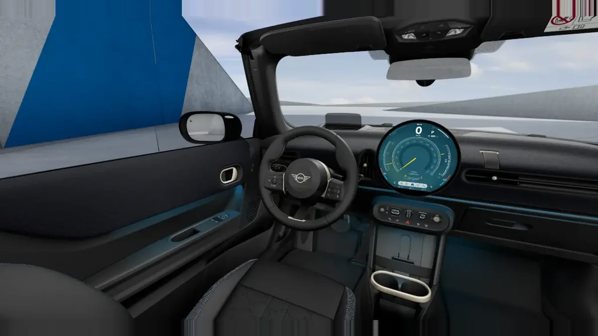 MINI Cooper C Cabrio Classic de renting en Valencia — Delantera