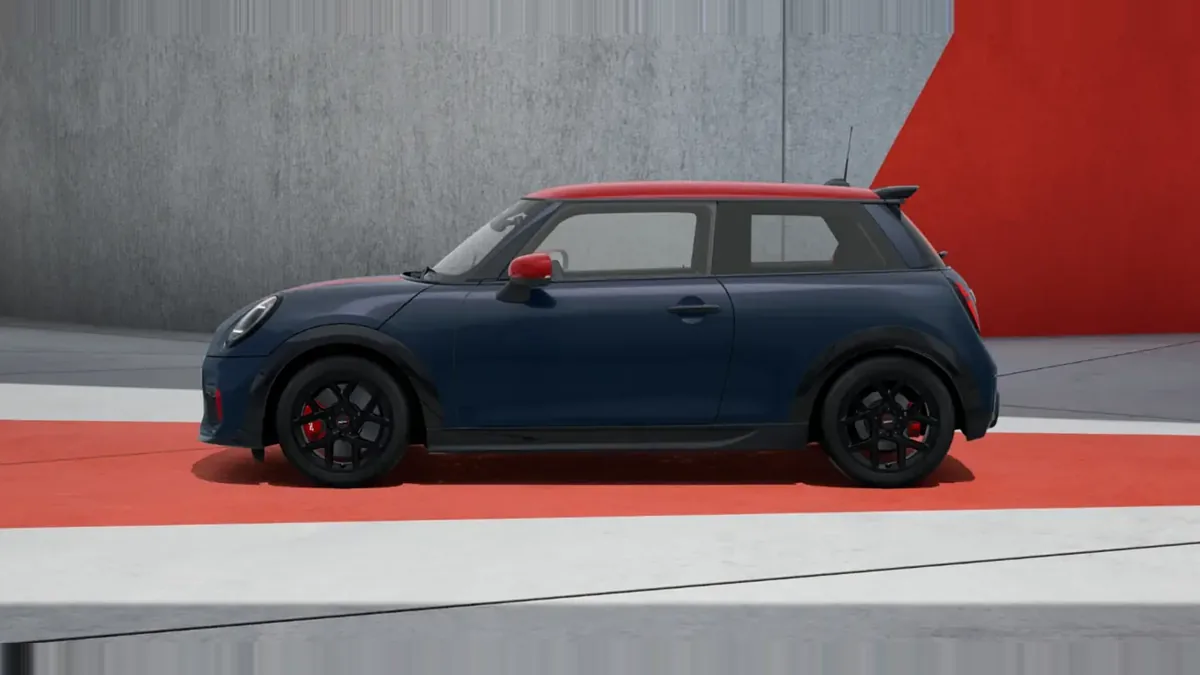 MINI John Cooper Works de renting en Valencia — Lateral