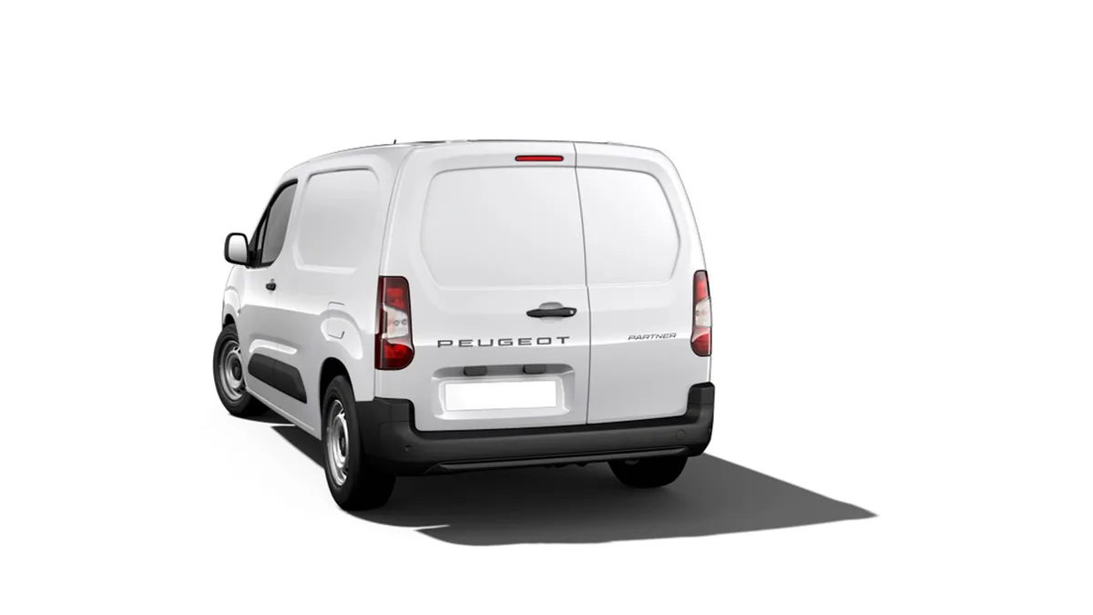 Peugeot Partner Furgón M Diésel 100CV Man de renting en Valencia — Trasera