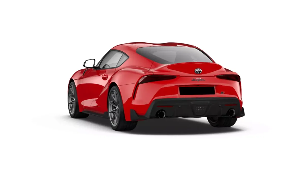 Toyota GR Supra 3.0T 250kW (340CV) Performance AT8 de renting en Valencia — Trasera