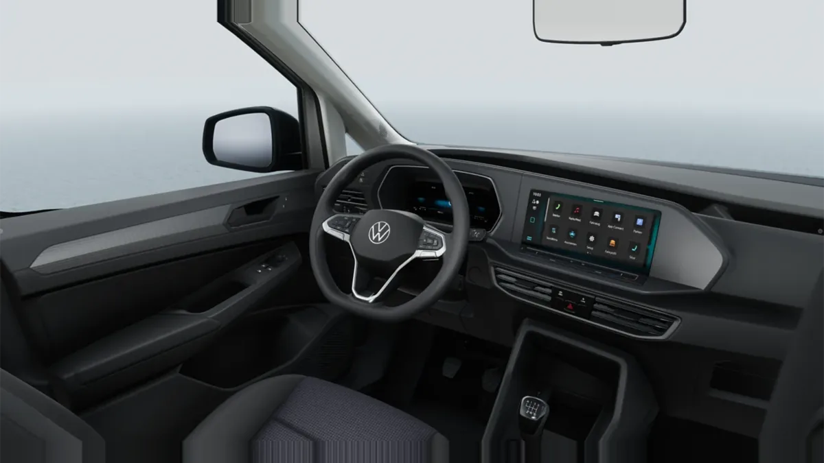 Volkswagen Caddy Cargo 2.0 TDI 75kW (102CV) - FRÍO POSITIVO de renting en Valencia — Interior