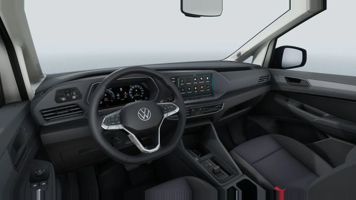Volkswagen Caddy Cargo PHEV 1.5 TSI eHybrid de renting en Valencia — Delantera