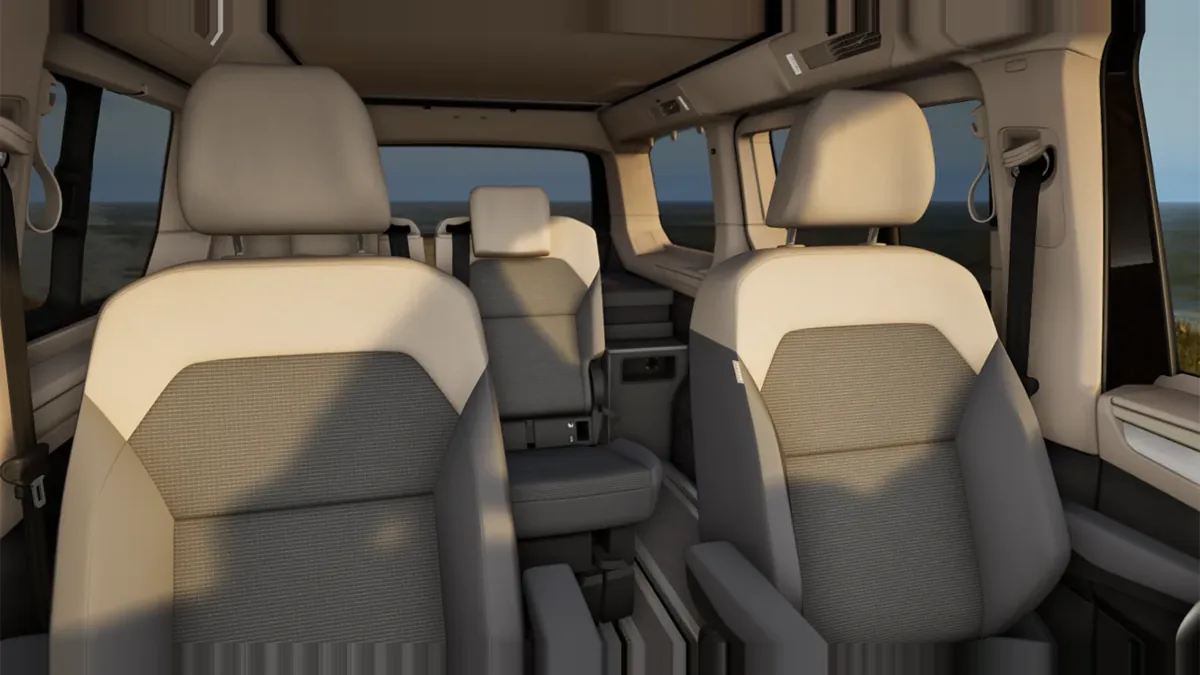 Volkswagen California Beach Tour 2.0 TDI 110kW (150CV) DSG de renting en Valencia — Interior